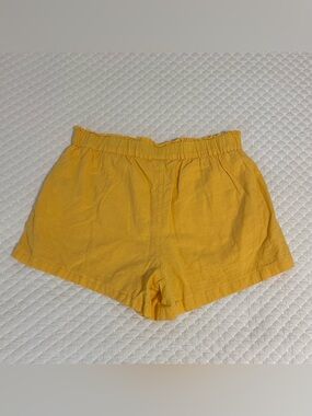 Abercrombie & Fitch - Yellow Linen Shorts